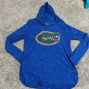Colosseum Women’s University of Florida Long Sleeve Hooded Shirt size Large